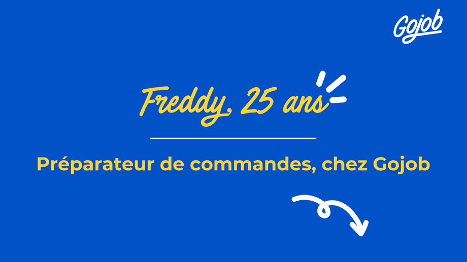 Freddy, préparateur de commandes témoigne